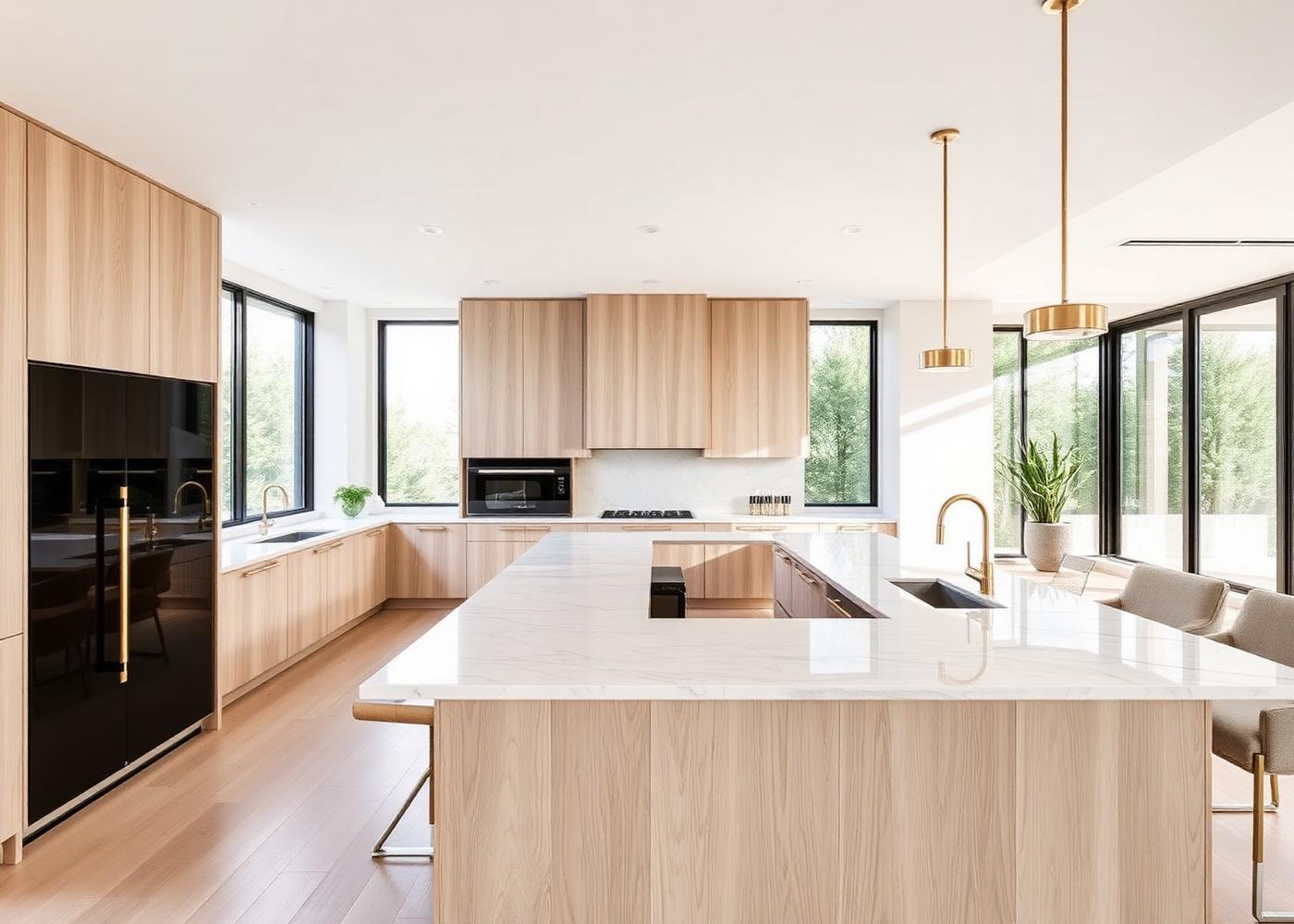 Custom kitchen interior